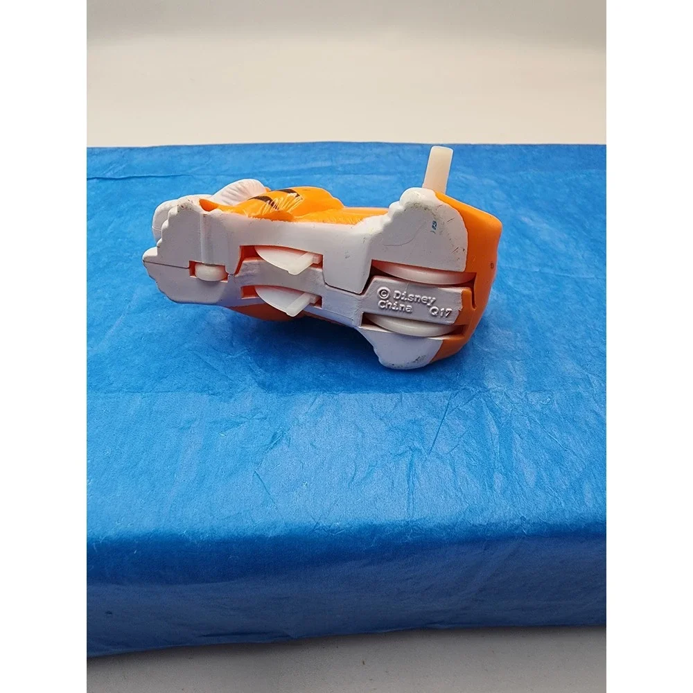 Disney Aladdin Rajah Tiger Wind Up Walking Toy Figure Orange Black Q17 Vintage